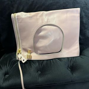 Authentic Tom Ford Blush Nude Leather Large Fold Over Alix Tote